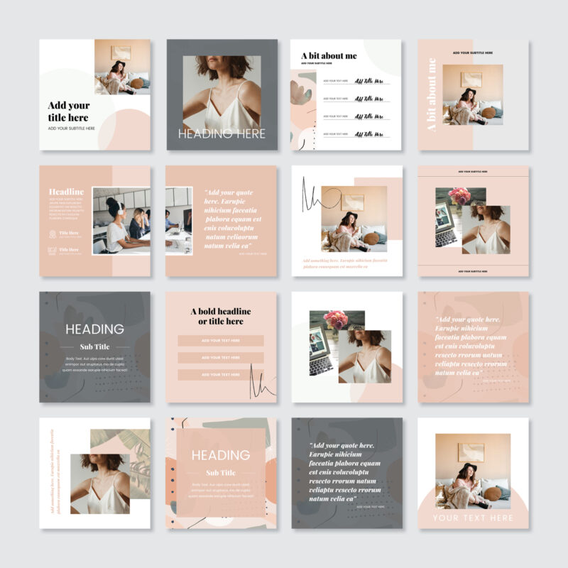 Brand style sheet guide template (2 options) – MD Creative Agency Inc.